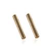 100pcs/lot M39 M3x9 Female-Female Brass Standoff Spacer M3 Female x M3 Female 9mm view 1