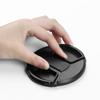 46mm Lens Cap Bundle, 3 Pack Universal Snap on Front Centre Pinch Lens Cover Set with Microfiber Lens Cleaning Cloth for Canon Nikon Sony Olympus DSLR Camera + Camera Lens Cleaning Pen view 3