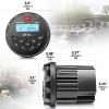 Boat Bluetooth Marine Stereo Radio AM FM Tuner for Boats, Golf Cart, ATV, UTV, and Spa Hot Tubs - Digital Media Streaming view 3