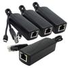 ANVISION 4-Pack Gigabit PoE Splitter, 48V to 5V 2.4A Micro USB Ethernet Adapter, Compatible with Raspberry Pi 3B+, IP Camera and More view 1