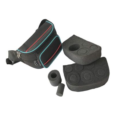 CAMINSTARRY Telescope Eyepiece Waist Bag Holder Carrier Case Nylon Surface Sponge Inside Portable for Celestron 1.25" Omni TMB Universal