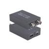 Anber-Tech HDMI to SDI, HDMI to 3G-SDI/HD-SDI Converter, 2 Way SDI Output with Power Supply Adapter, Audio Embedder Support 1080P, Auto Format Detection Extender for Camera CCTV view 1