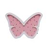 Children's Room Decorative Wood Lamp, Cute Baby Sleeping Lamp Wooden Table Wall Decor Lights Kids Room Decorations (pink Butterfly) view 2