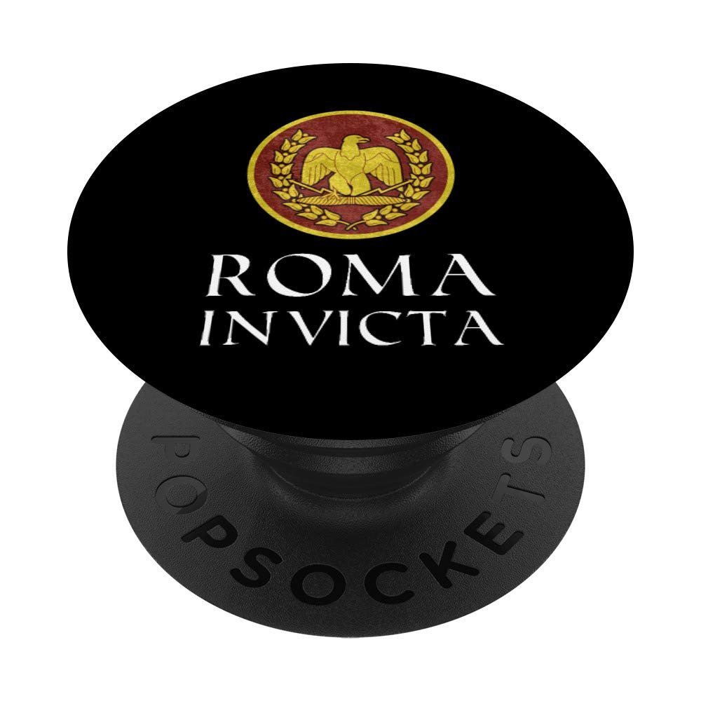 SPQR Phone Grips for Men | Roma Invicta PopSockets Grip and Stand for Phones and Tablets