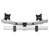 Continews Dual Monitor Slideable Wall Mount Compatible with Apple view 2