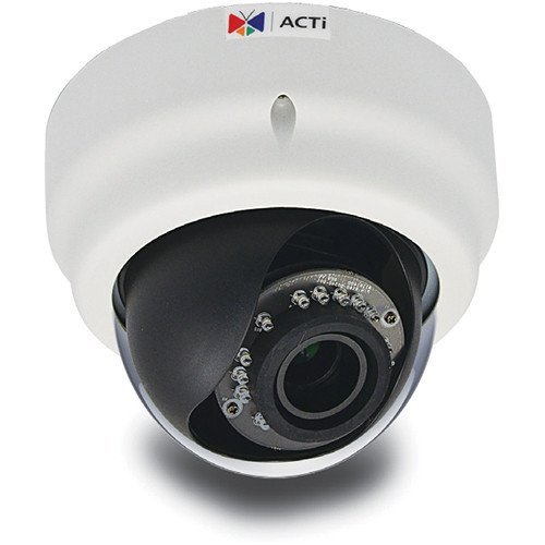 ACTI IP Camera,Varifocal,2.80 to 12.00mm,1 MP