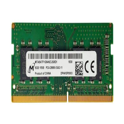 Micron 8GB DDR4 1Rx8 PC4-2666V-SA2 MTA8ATF1G64HZ-2G6D1 So-DIMM Laptop RAM Memory