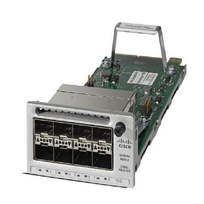 Cisco C3850-NM-8-10G 8 x Gigabit Ethernet/8 x 10 Gigabit Ethernet Module (Renewed)