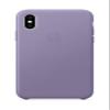 Apple iPhone Xs Leather Case - Lilac view 2