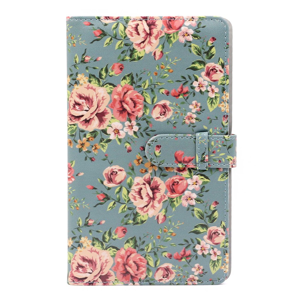 DKEnjoy PU Leather 96 Pockets Photo Album for Fujifilm Instax Mini 8/9/7s/25/70/90 Instant Camera Film, 3 Inch Pictures (E)