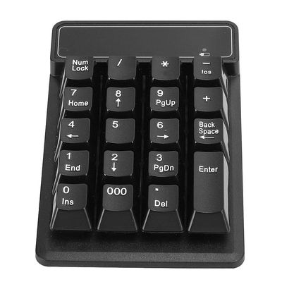 Mugast Bluetooth Numeric Keypad, 19 Keys Number Keypad, 10m Bluetooth Connection Distance, 10 Million Clicks, Comfortable Touch Feeling