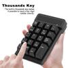 Mugast Bluetooth Numeric Keypad, 19 Keys Number Keypad, 10m Bluetooth Connection Distance, 10 Million Clicks, Comfortable Touch Feeling view 2