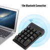 Mugast Bluetooth Numeric Keypad, 19 Keys Number Keypad, 10m Bluetooth Connection Distance, 10 Million Clicks, Comfortable Touch Feeling view 3