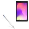 BoxWave Stylus Pen Compatible with Alcatel 3T 8 - AccuPoint Active Stylus, Electronic Stylus with Ultra Fine Tip - Metallic Silver view 1