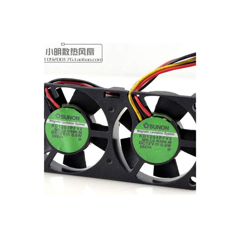 Cytom for Genuine Sunon 4010 4CM DC12V 1.3w KD1204PFV1 Siamese Cooling Fan
