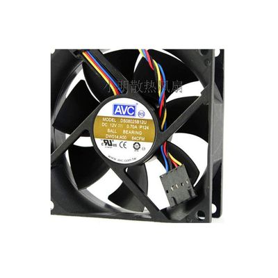 Cytom for Genuine AVC 8025 12V 0.70A DS08025B12U P124 Double Ball Airflow Fan