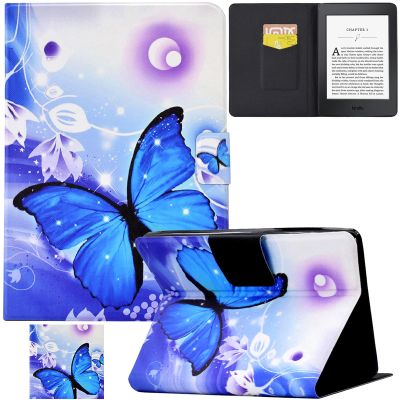Artyond Case for Kindle Paperwhite, PU Leather Folio Card Slots Cover with Auto Sleep/Wake Case for Amazon Kindle Paperwhite 123 (Fits All 2012, 2013, 2015 and 2016 Versions), Moon Butterfly
