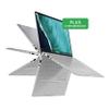 ASUS Chromebook Flip C434 2-in-1 Laptop, 14" Full HD Touchscreen 4-Way NanoEdge, Intel Core M3-8100Y Processor, 4GB RAM, 64GB eMMC Storage, All-Metal Body, Backlit KB, Chrome OS- C434TA-DSM4T, Silver view 3