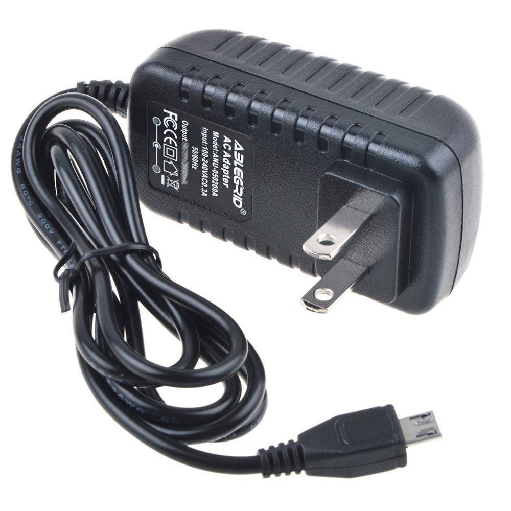 ABLEGRID 5V 2A DC Adapter Charger for Samsung Galaxy Tab S2 8.0 SM-T710 SM-T713 Power Cord Supply PSU Mains