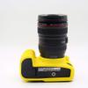 6D Mark II Case, BolinUS Fullbody Ultra-Thin Lightweight Rubber Soft Silicone Housing Case Bag Cover for Canon EOS 6D Mark II (Yellow) view 2