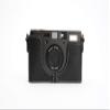 Contax T3 Case, BolinUS Handmade Genuine Real Leather Half Camera Case Bag Cover for Contax T3 Camera with Hand Strap (Black) view 1