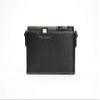 Contax T3 Case, BolinUS Handmade Genuine Real Leather Half Camera Case Bag Cover for Contax T3 Camera with Hand Strap (Black) view 2