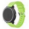 Compatible for Garmin Vivoactive 3, Solid Colored Silicone Material Smart Watch Band Replacement (Green) view 1