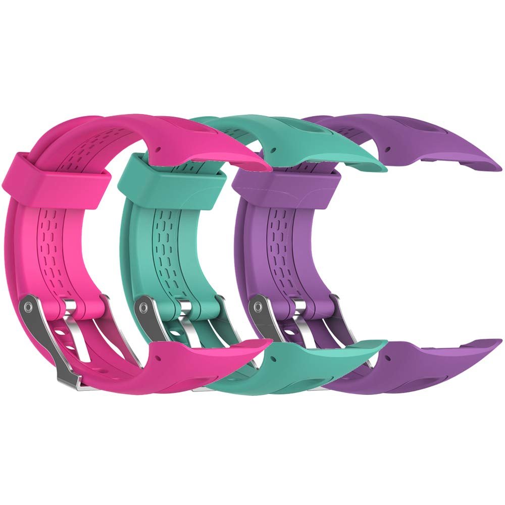 Band for Garmin Forerunner 10/15, Soft Silicone Replacement Watch Band Strap for Garmin Forerunner 10/15
