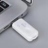 Mini USB Bluetooth Stereo Audio Receiver, Compact Wireless Music Adapter with Bluetooth 5.0 A2DP Support for Car and Home Stereo Systems White view 4