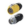 CNLINKO 2 Pin Power Industrial Circular Connector, Female Plug & Male Receptacles, Cable to Cable Connection, Outdoor Waterproof IP67, Easy Plug and Pull, AC DC Signal view 1