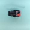 10Pair 12V Push DC Connector Adapter for 5050 3528 Single Color LED Strip and CCTV Camera 5.5x2.1mm No Screw 10X Female+10X Male view 2