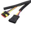 10 FT 1/8 3mm Black Split Loom Conduit Polyethylene Tubing Twice The Density of Our Competitors Guaranteed view 4