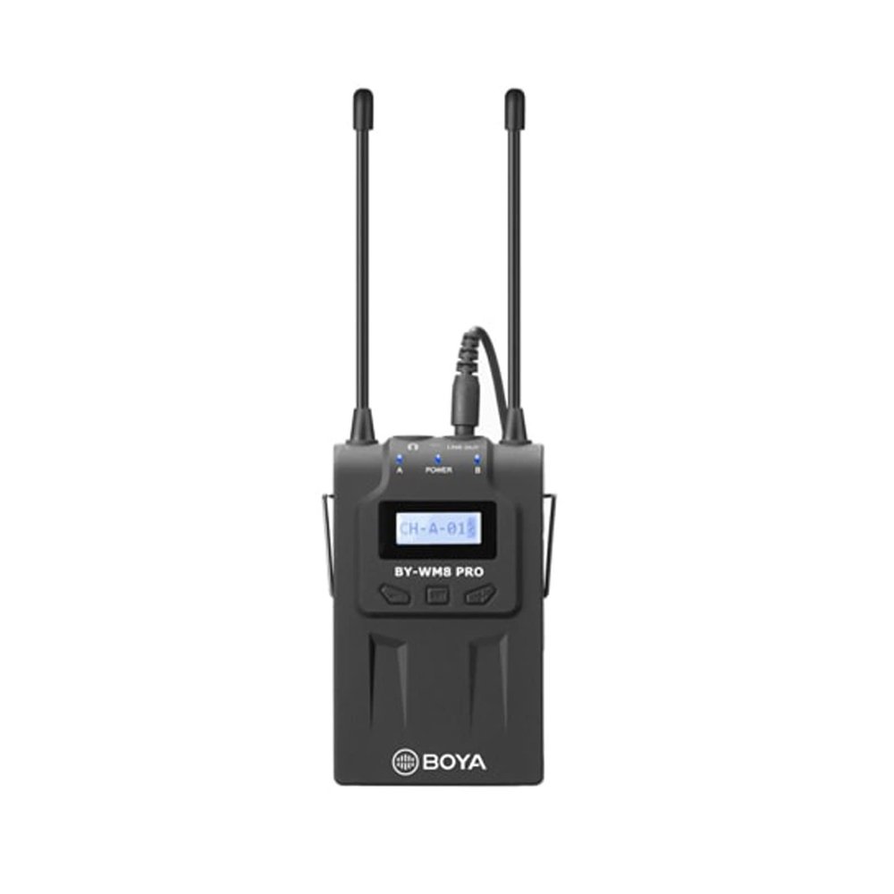 Boya RX8Pro Professional Wireless Dual Receiver for DLSR, Mirrorless & Video Cameras
