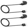 Kissmart Charger for Garmin Forerunner 35 230 235 630 645 735XT, Approach S20 G10, Vivomove HR, Lily, Replacement Charging Cable Clip Data Sync Cord for Garmin Smart Watch [2Pack, 3.3ft/1m] view 2