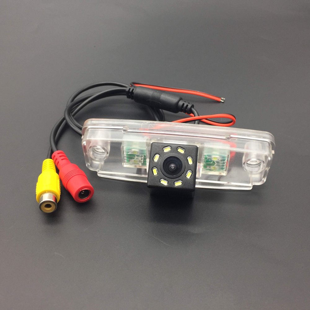 for Subaru Forester SG/SH 2003~2013 Car Rear View Camera+8LED Back Up Reverse Parking Camera/Plug Directly