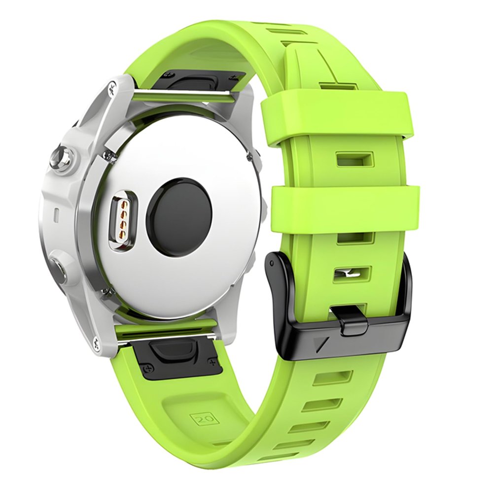 ANCOOL for Fenix 5S/6S/7S Watch Band 20mm Soft Silicone Watch Bands For Fenix 5S Plus/6S Pro/7S Pro Band(Green)