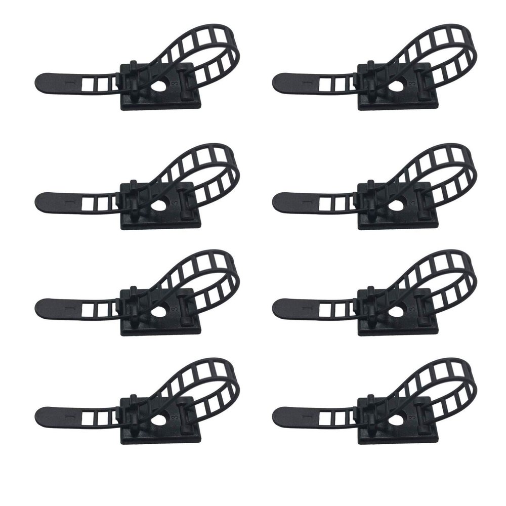 1000 Pieces Cable Management Desk Cord Organizer Cable Ties Wire Fasteners Clips