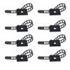 1000 Pieces Cable Management Desk Cord Organizer Cable Ties Wire Fasteners Clips view 1