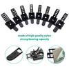 1000 Pieces Cable Management Desk Cord Organizer Cable Ties Wire Fasteners Clips view 2