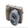 A6400 Case, BolinUS Fullbody Ultra-Thin Lightweight Rubber Soft Silicone Housing Case Bag Cover for Sony Alpha A6300 A6400 (Coffee) view 1