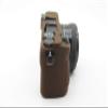 A6400 Case, BolinUS Fullbody Ultra-Thin Lightweight Rubber Soft Silicone Housing Case Bag Cover for Sony Alpha A6300 A6400 (Coffee) view 3