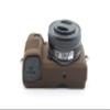 A6400 Case, BolinUS Fullbody Ultra-Thin Lightweight Rubber Soft Silicone Housing Case Bag Cover for Sony Alpha A6300 A6400 (Coffee) view 4