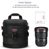 BPAULL Camera Lens Case DSLR Camera Lens Bag Fits for Canon Nikon Pentax Sony Olympus Panasonic and Other Camera Lens view 2