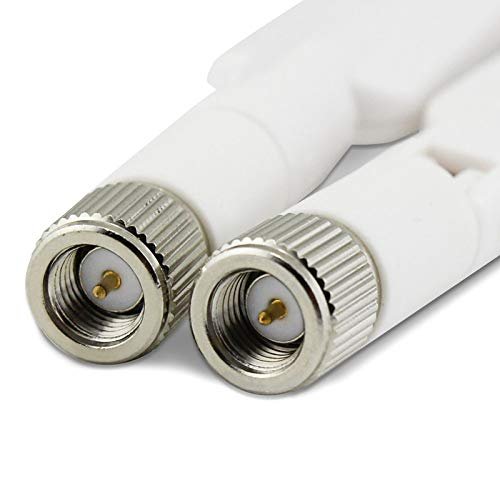 5Pcs 4G LTE Antenna 700-2700MHZ Rubber Duck Whip Antenna with 5dbi Gain for Huawei B593 4G Router Signal Strength Booster