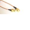 1M RG178 Antenna Extension Cable SMA Female to SMA Male Antennae Adapter view 1