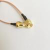 1M RG178 Antenna Extension Cable SMA Female to SMA Male Antennae Adapter view 3