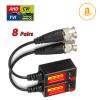 Evertech 8 Pairs Split Joint Mini CCTV BNC HD-CVI/TVI/AHD Passive Video Balun Transceiver view 2