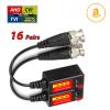 Evertech 16 Pairs 5MP Split Joint Mini CCTV BNC HD-CVI/TVI/AHD Passive Video Balun Transceiver view 2