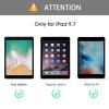 OMOTON 3 Pack Screen Protector for iPad 6th 5th Generation, Tempered Glass Screen Protector Compatible with Apple iPad Pro 9.7 / iPad Air 2 / iPad Air 9.7 Inch with Alignment Frame, Case Friendly view 2