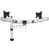 Continews Dual Monitor w/ Arc Cross Bar & 7-Base-Option, Dual Swivel Arm Compatible with iMac view 2